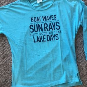 Long sleeve summer tee